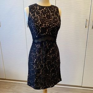 WYATT Black lace dress - size 8